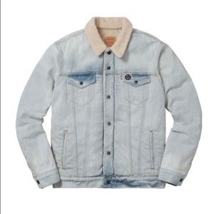 Levis x Supreme FW2016 Sherpa Denim Trucker Jacket